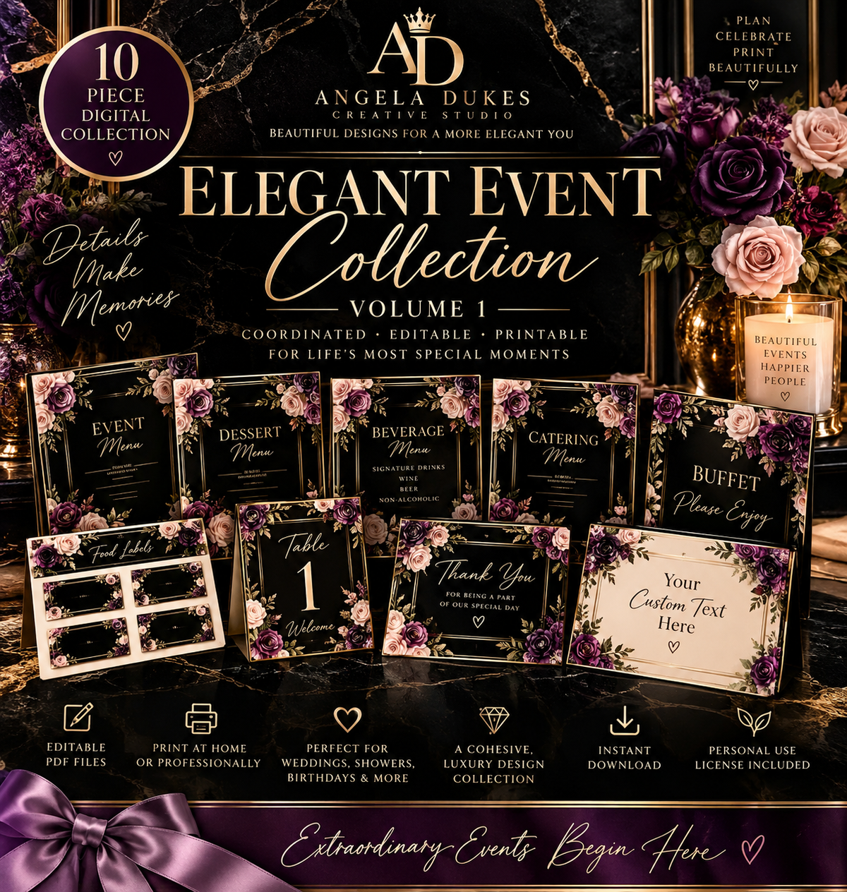 Elegant Event Collection — Volume 1