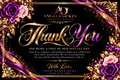 Elegant Thank-You Card — Editable PDF Template